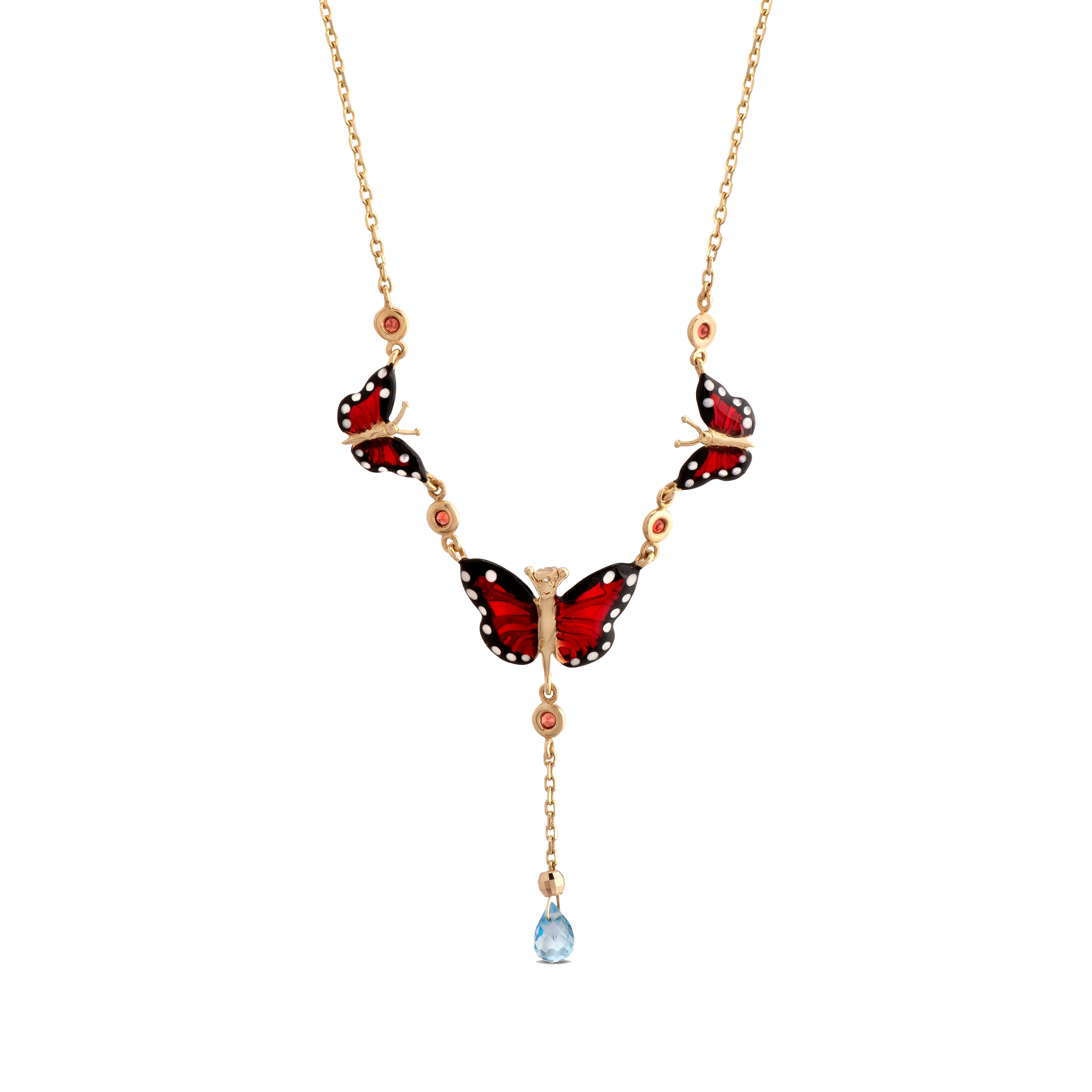 Monarch Butterfly колье