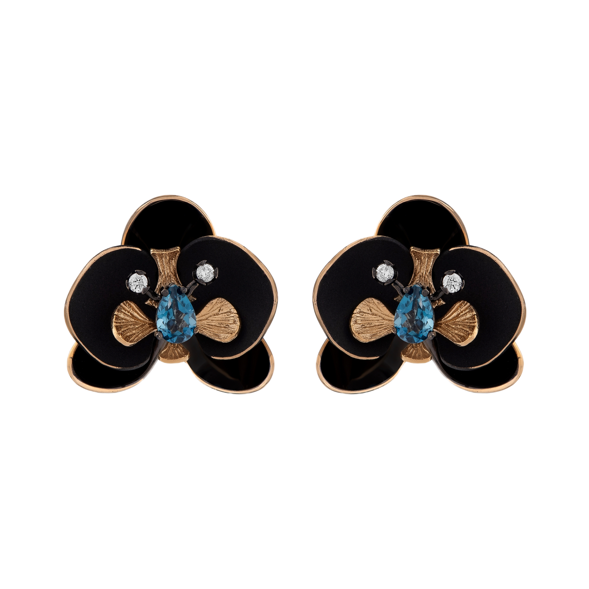 Black Orchid Серьги