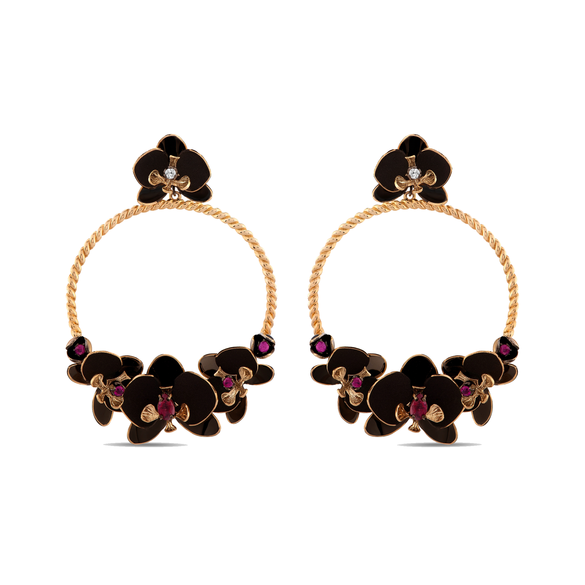 Black Orchid серьги