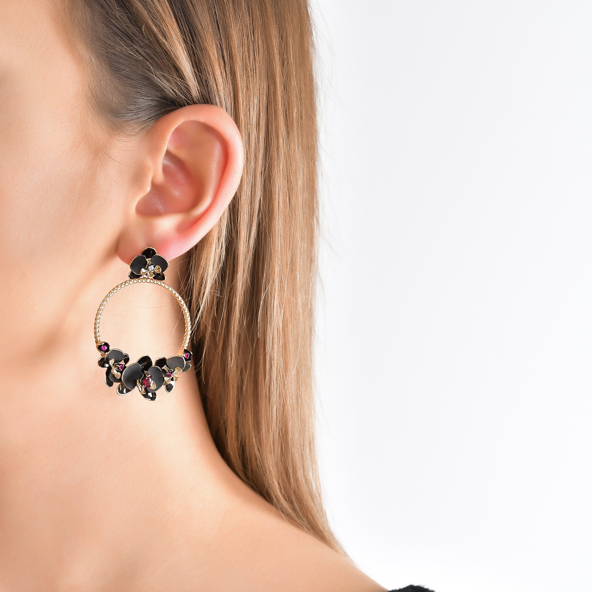 Black Orchid серьги