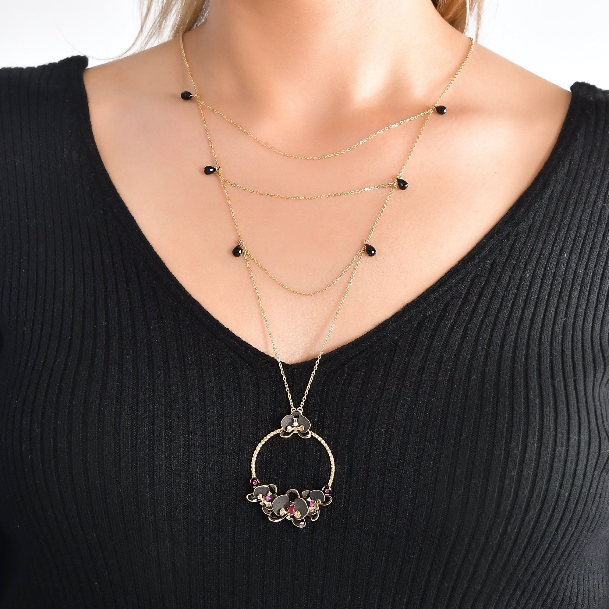 Black Orchid колье