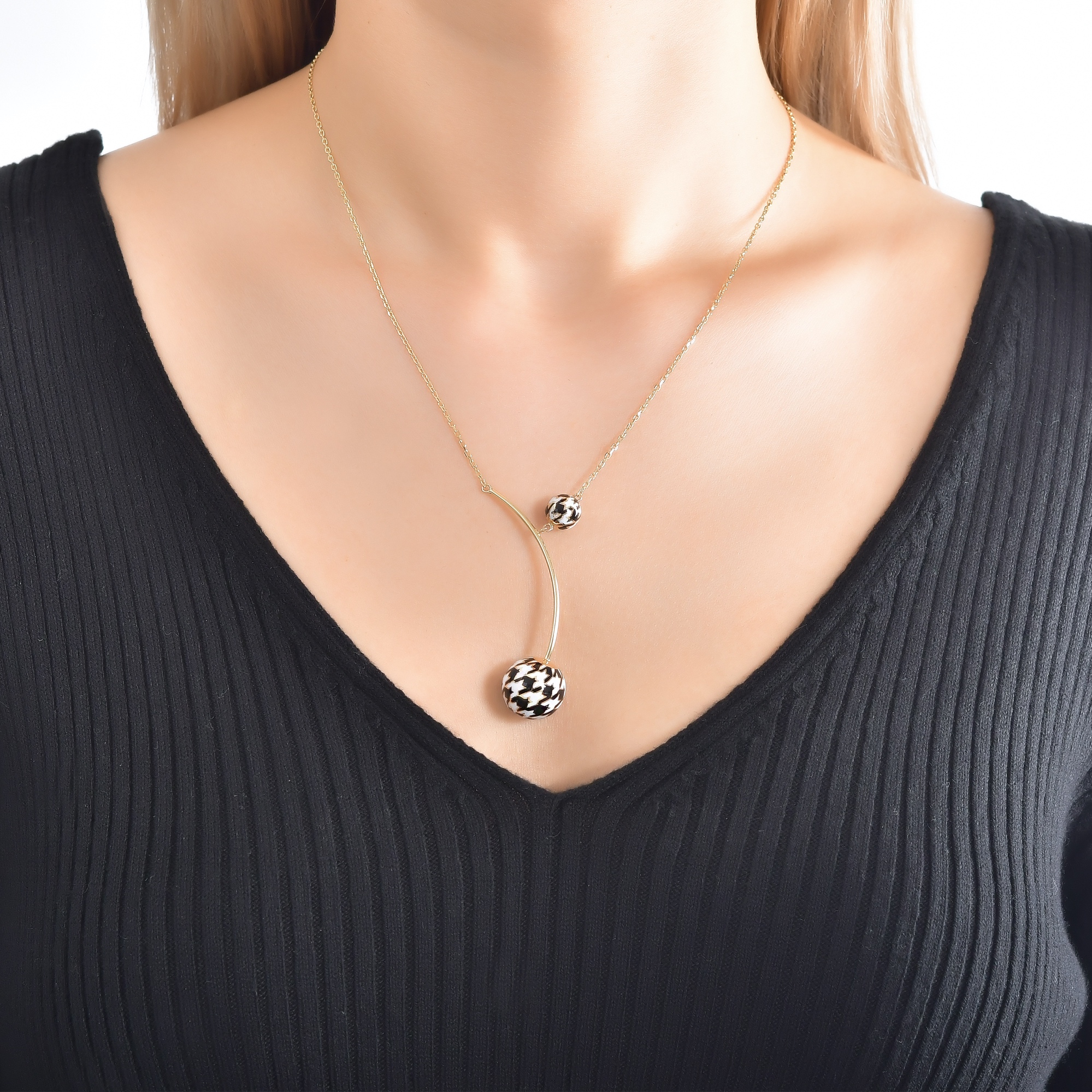 Pied De Poule колье