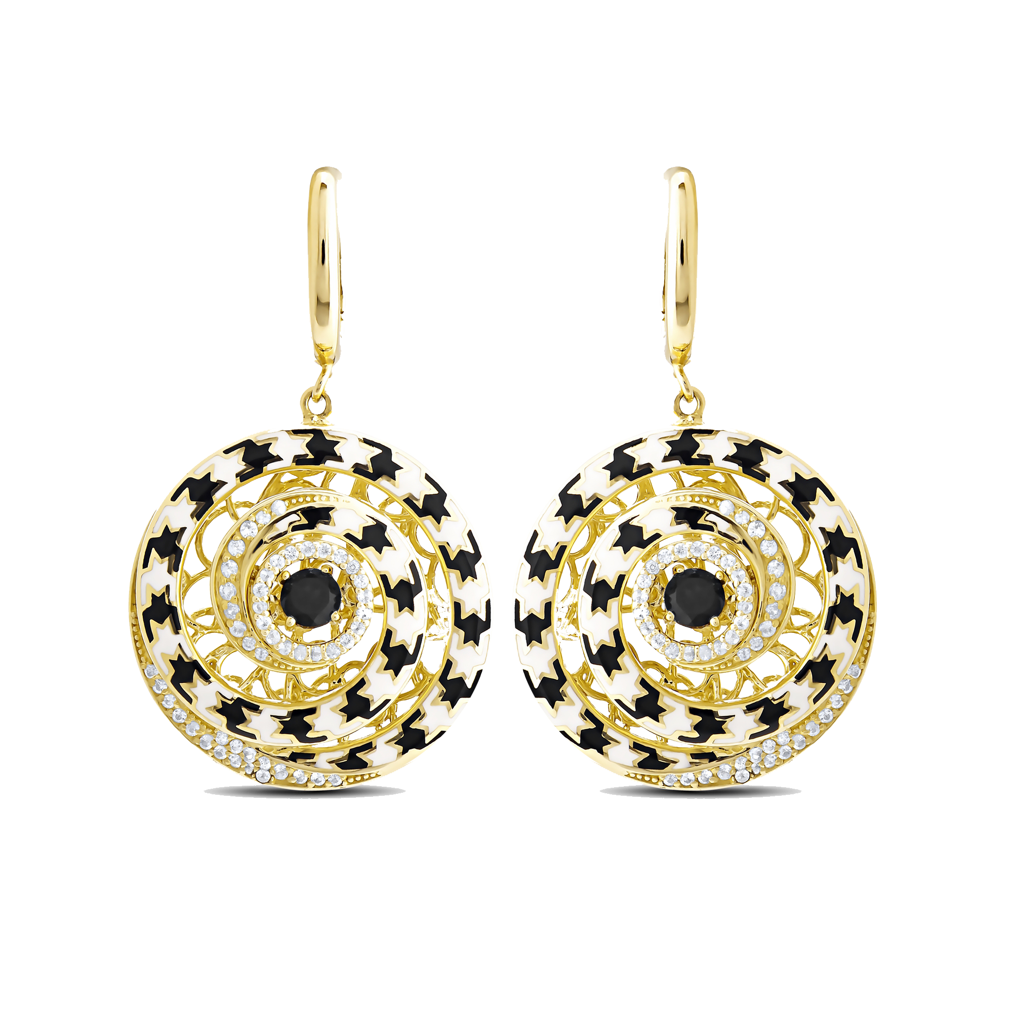 Pied De Poule серьги