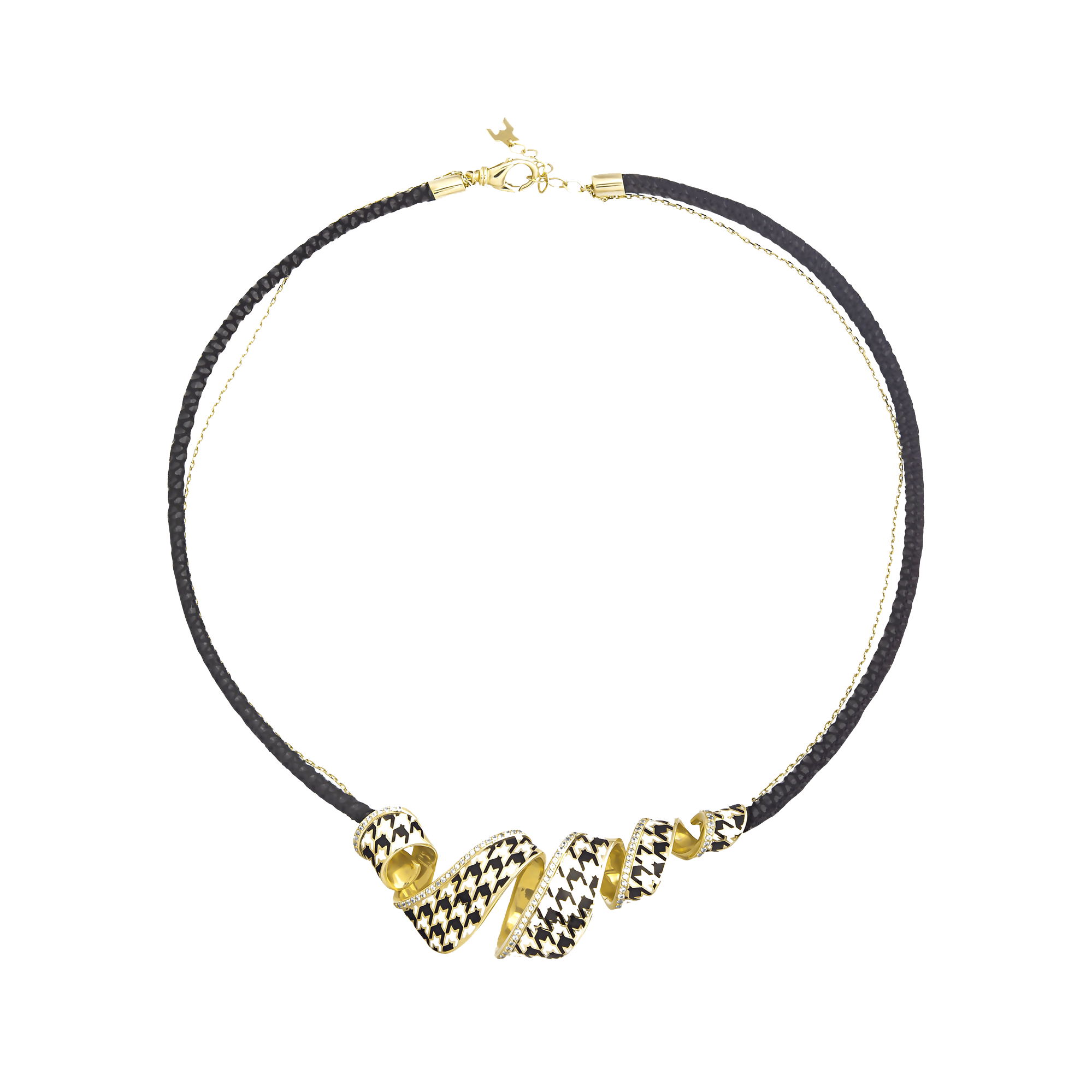 Pied De Poule колье