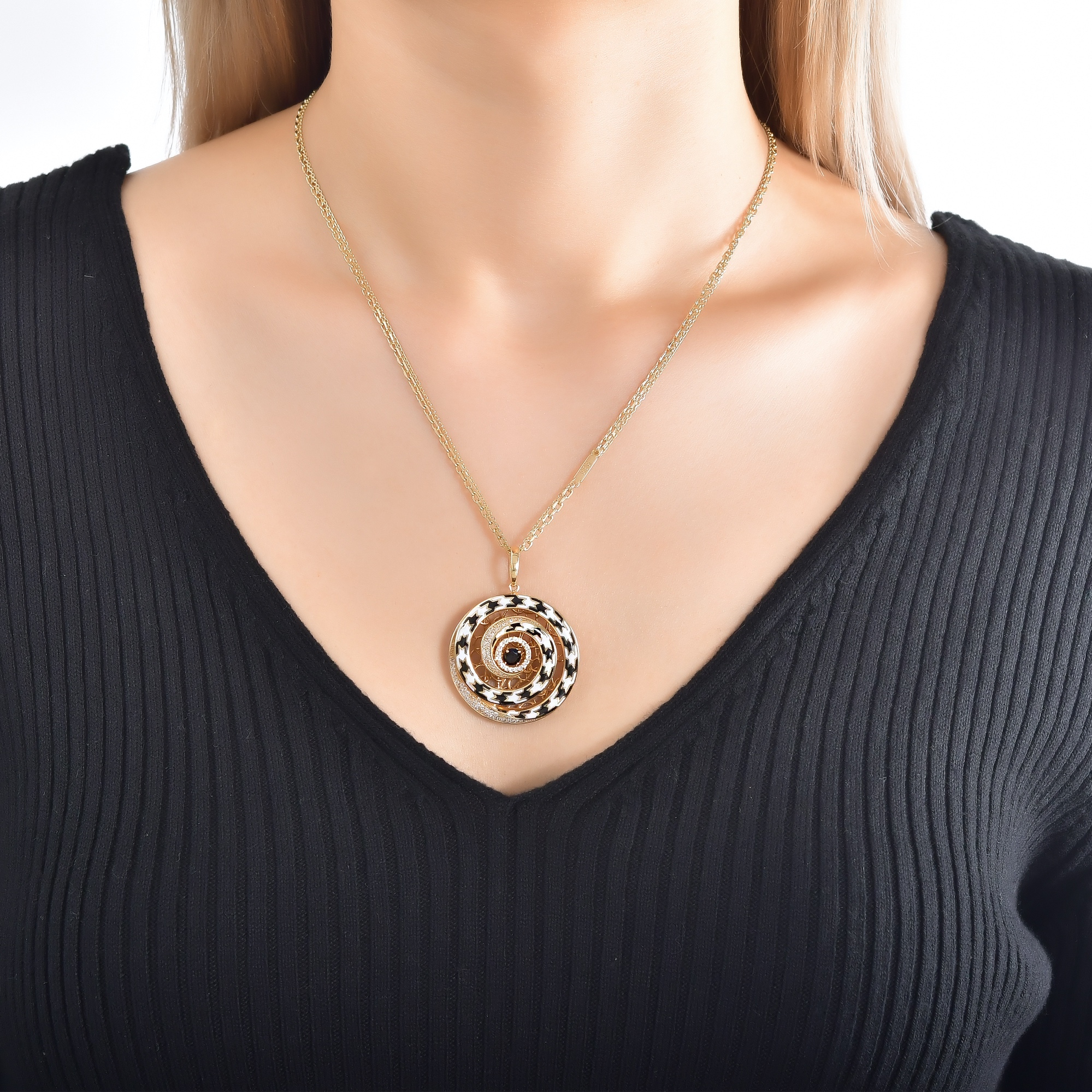 Pied De Poule колье