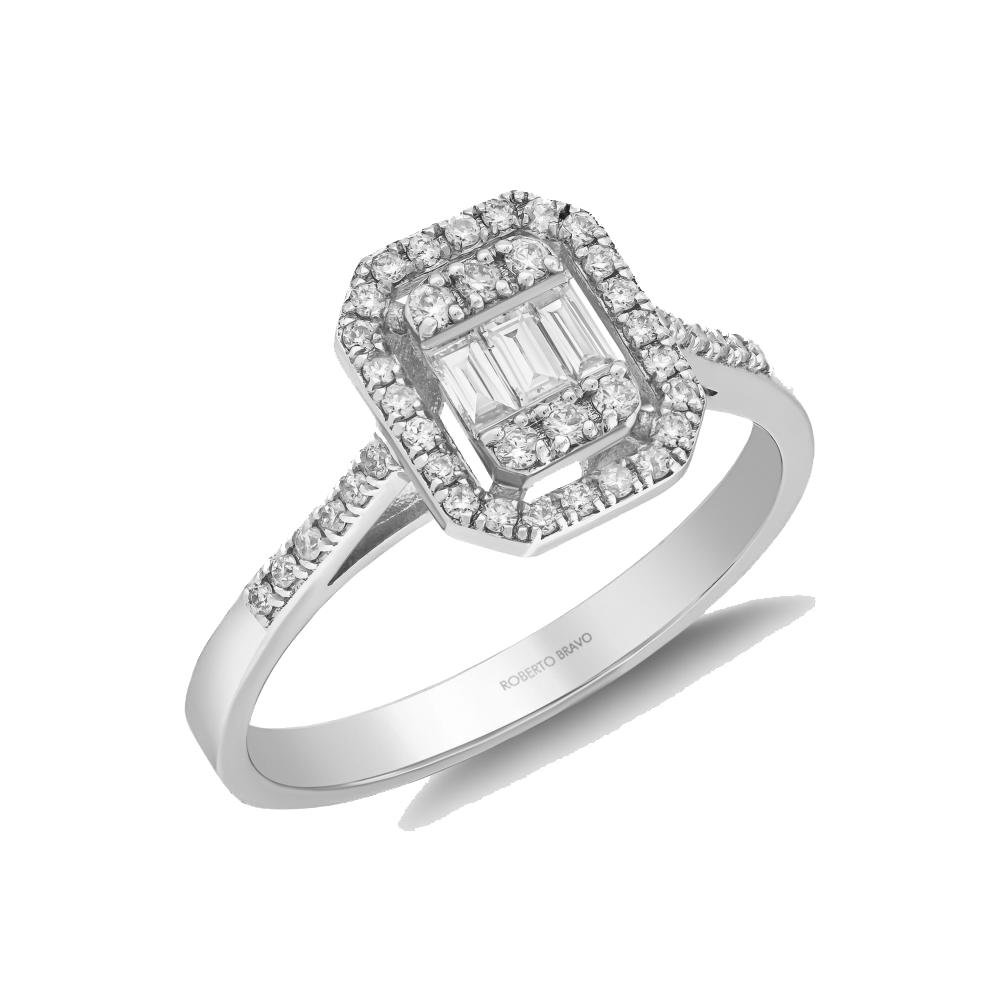 Baguette кольцo