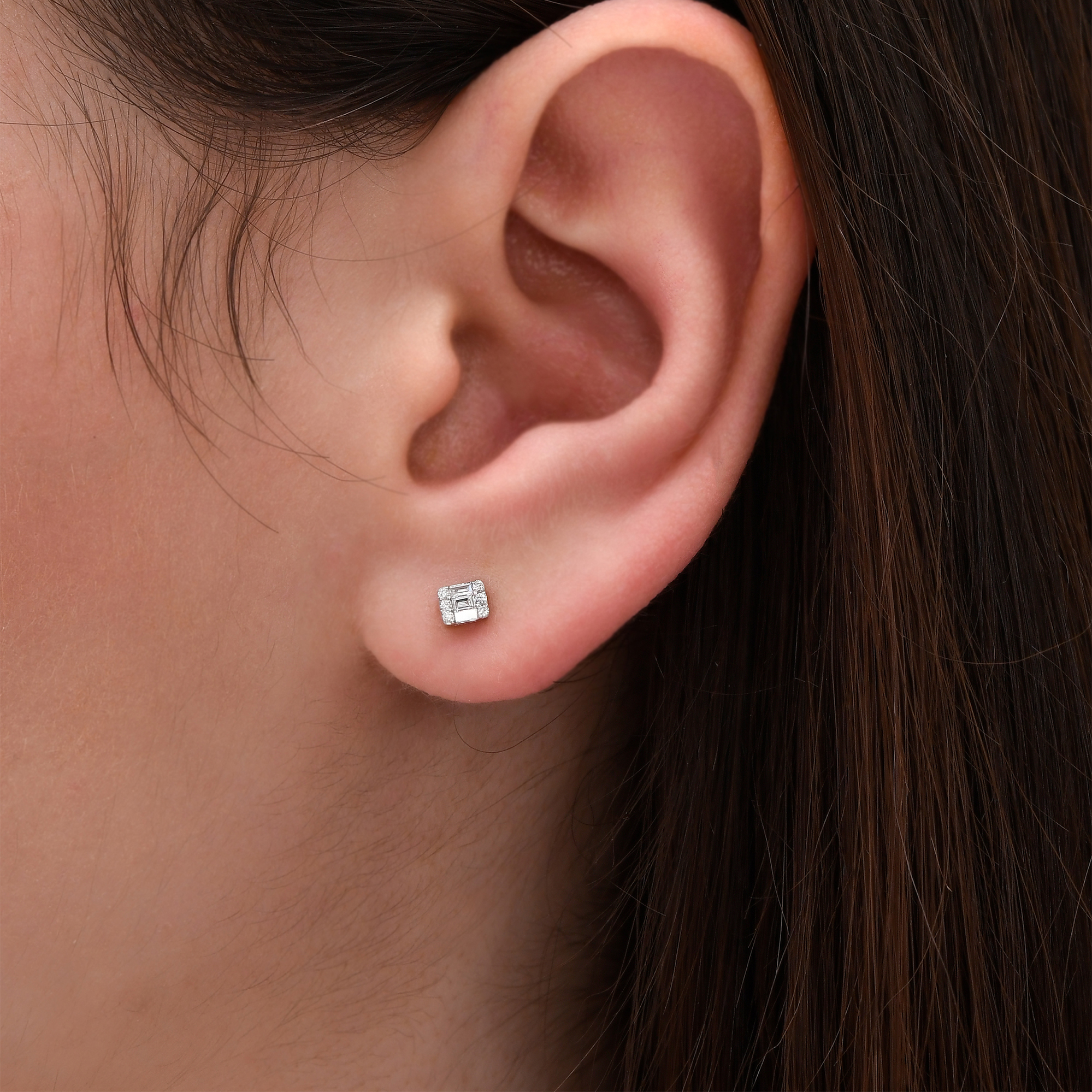 Baguette Серьги