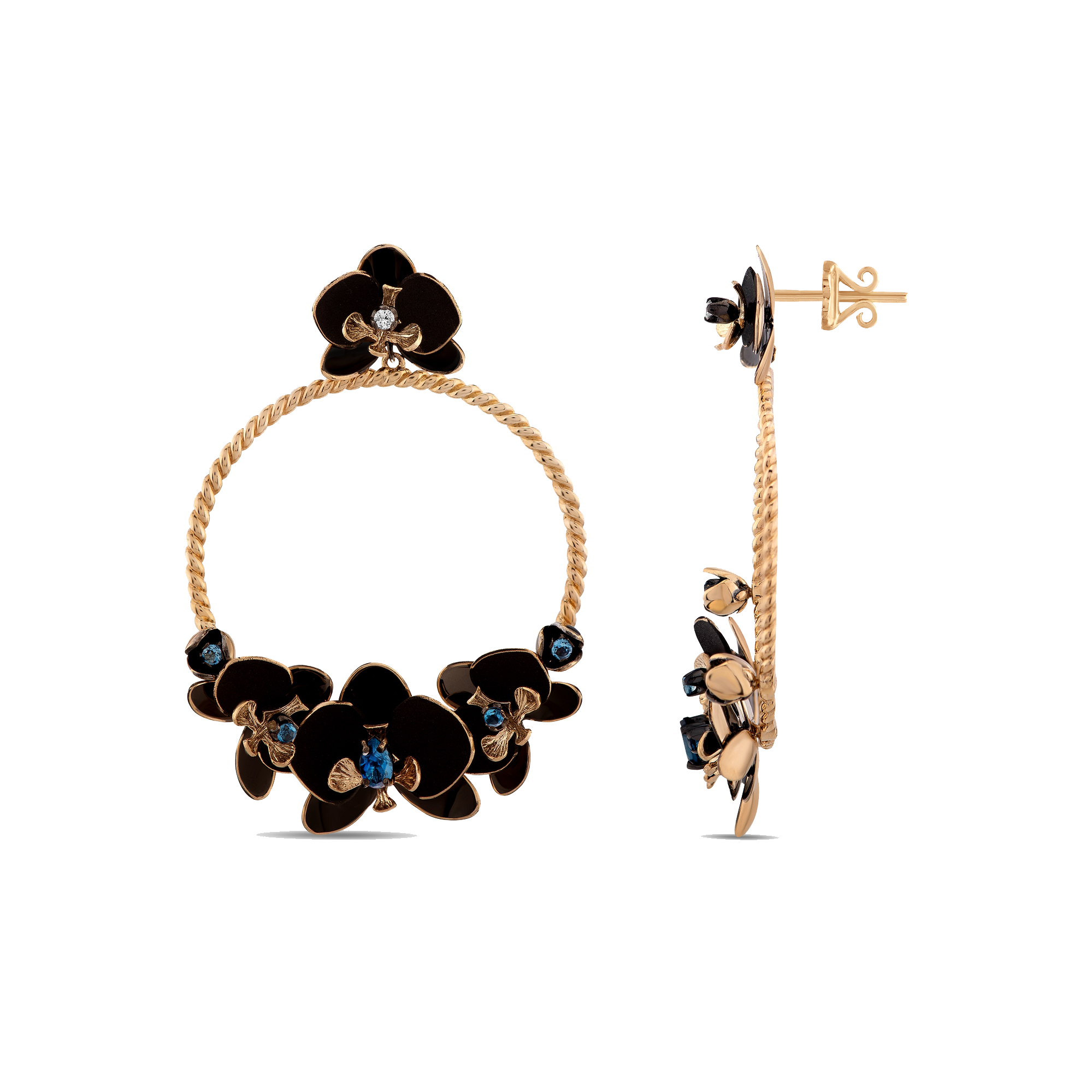 Black Orchid серьги