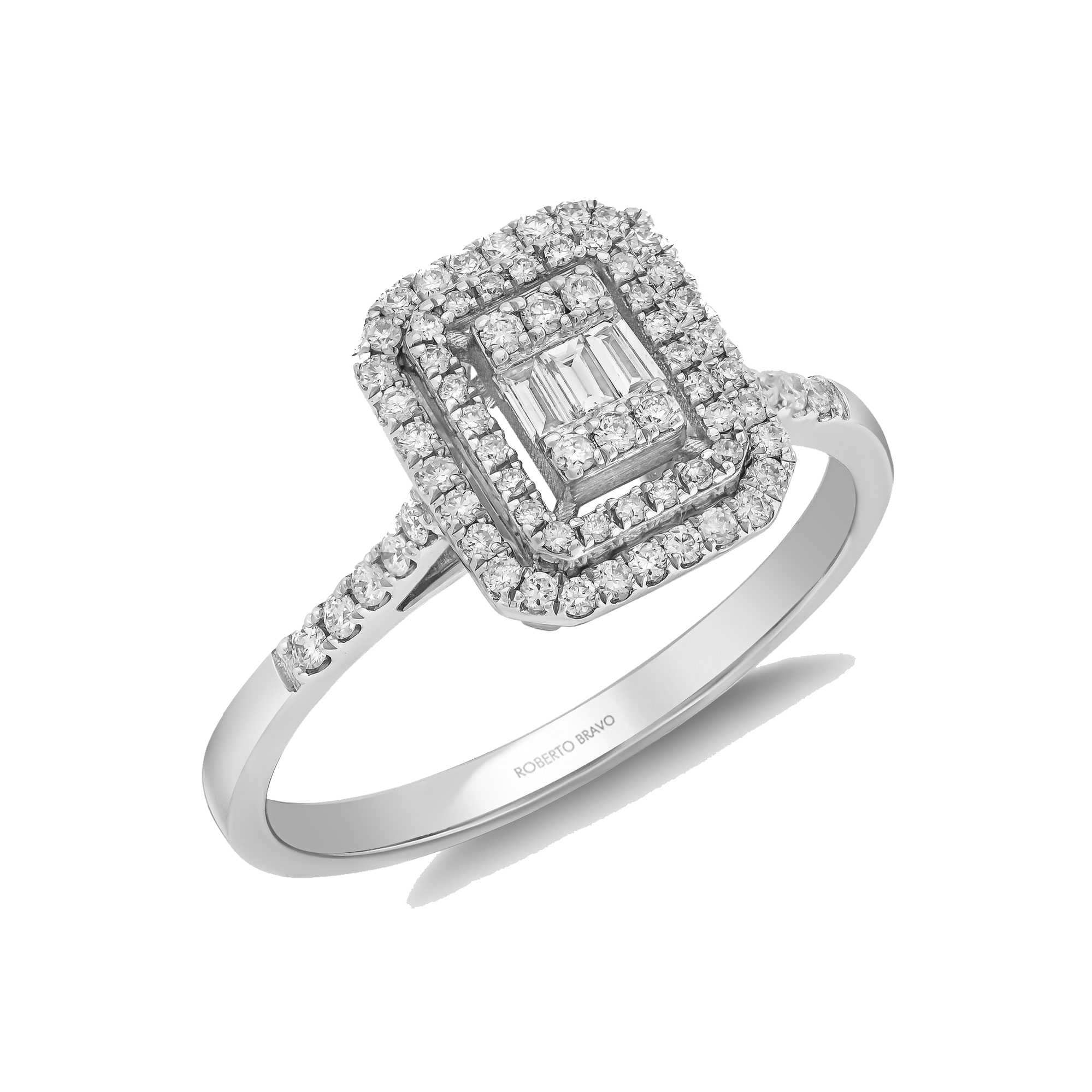 Baguette кольцo