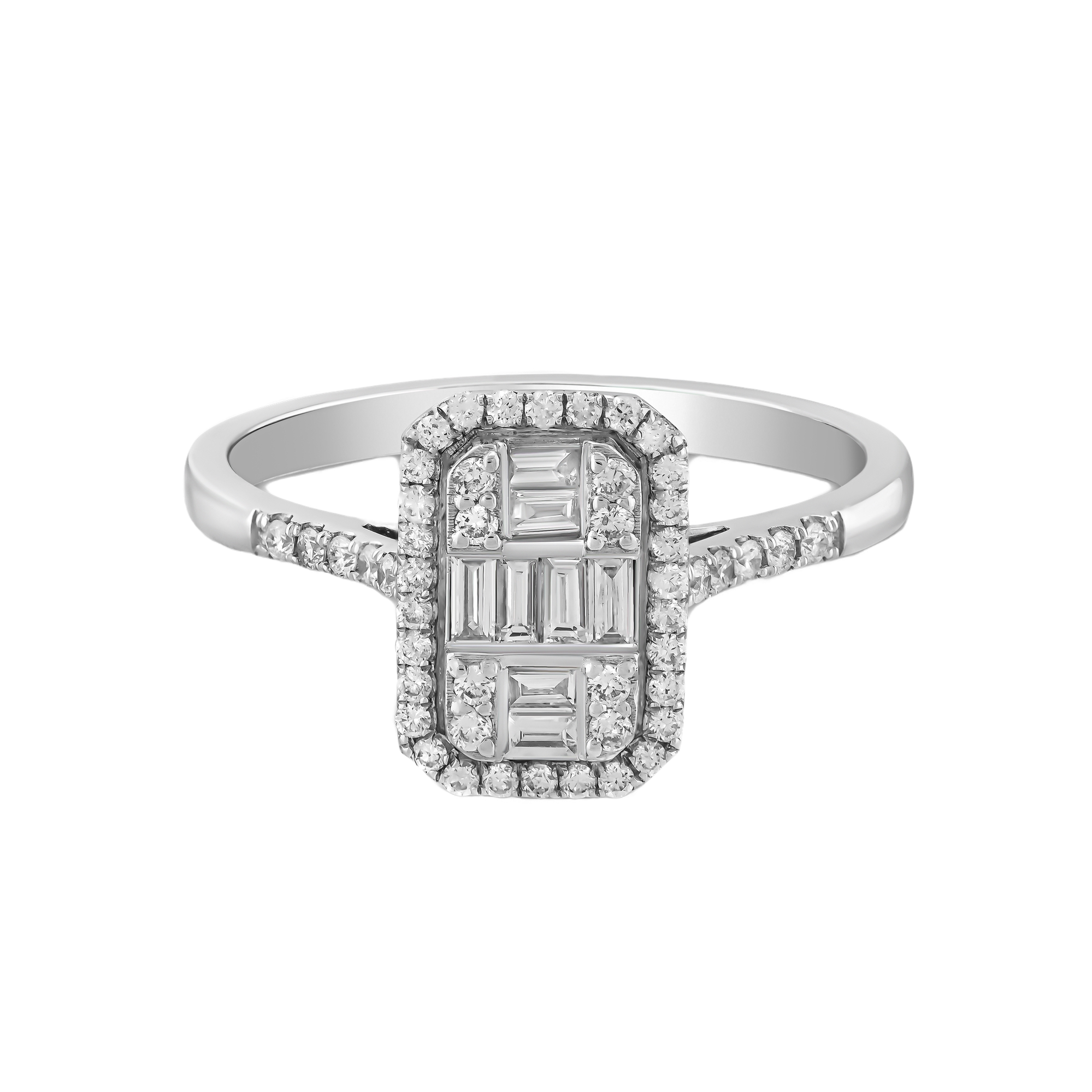 Baguette Кольцо