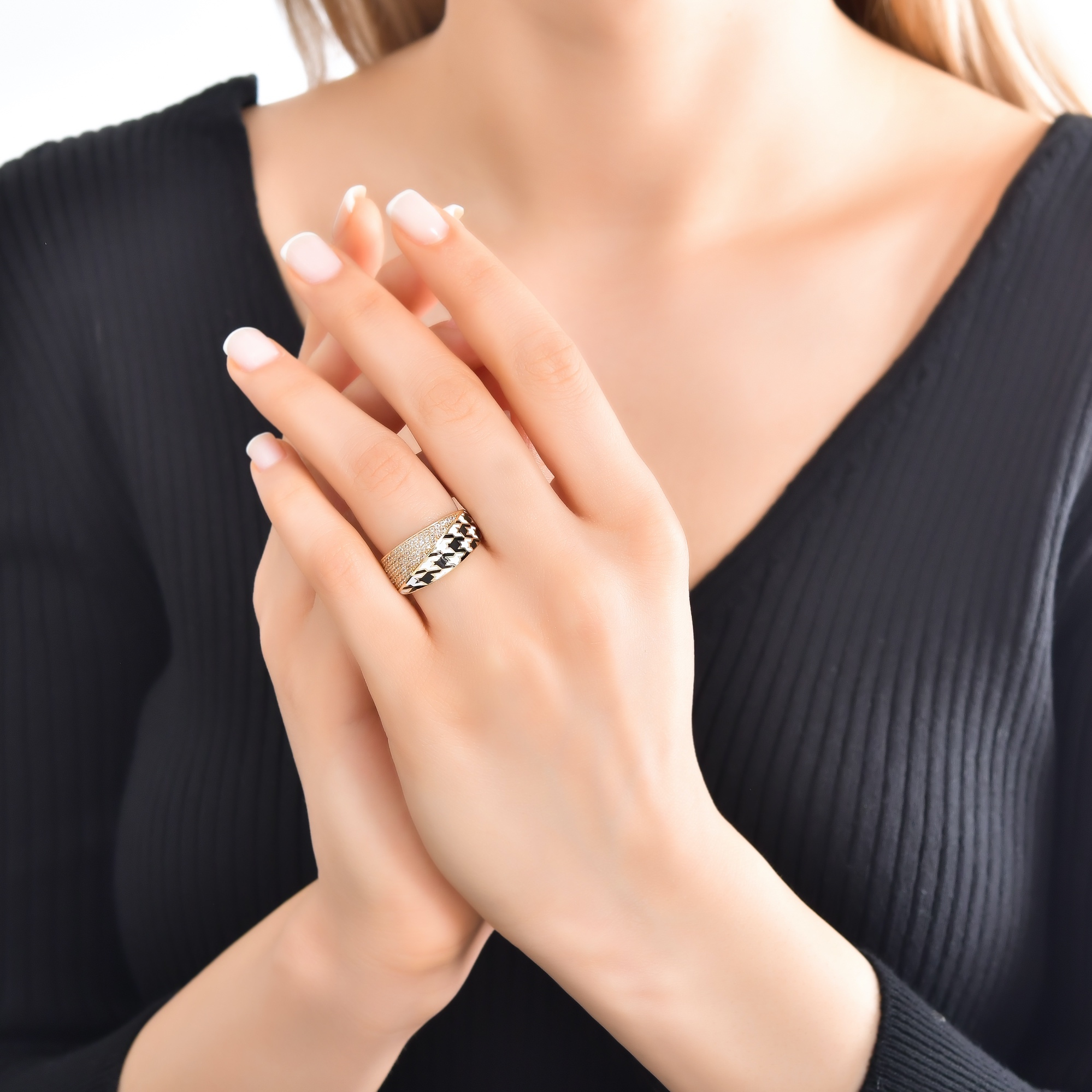 Pied De Poule кольцо