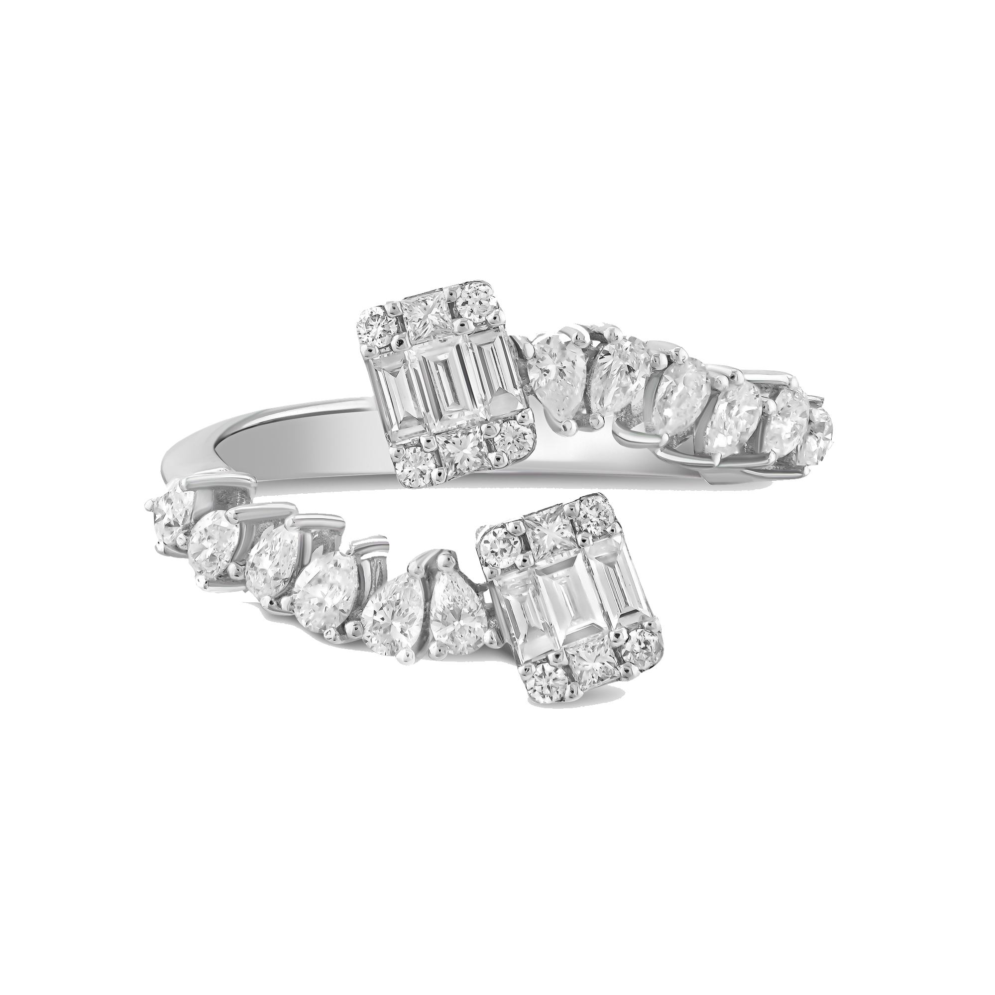 Baguette кольцo