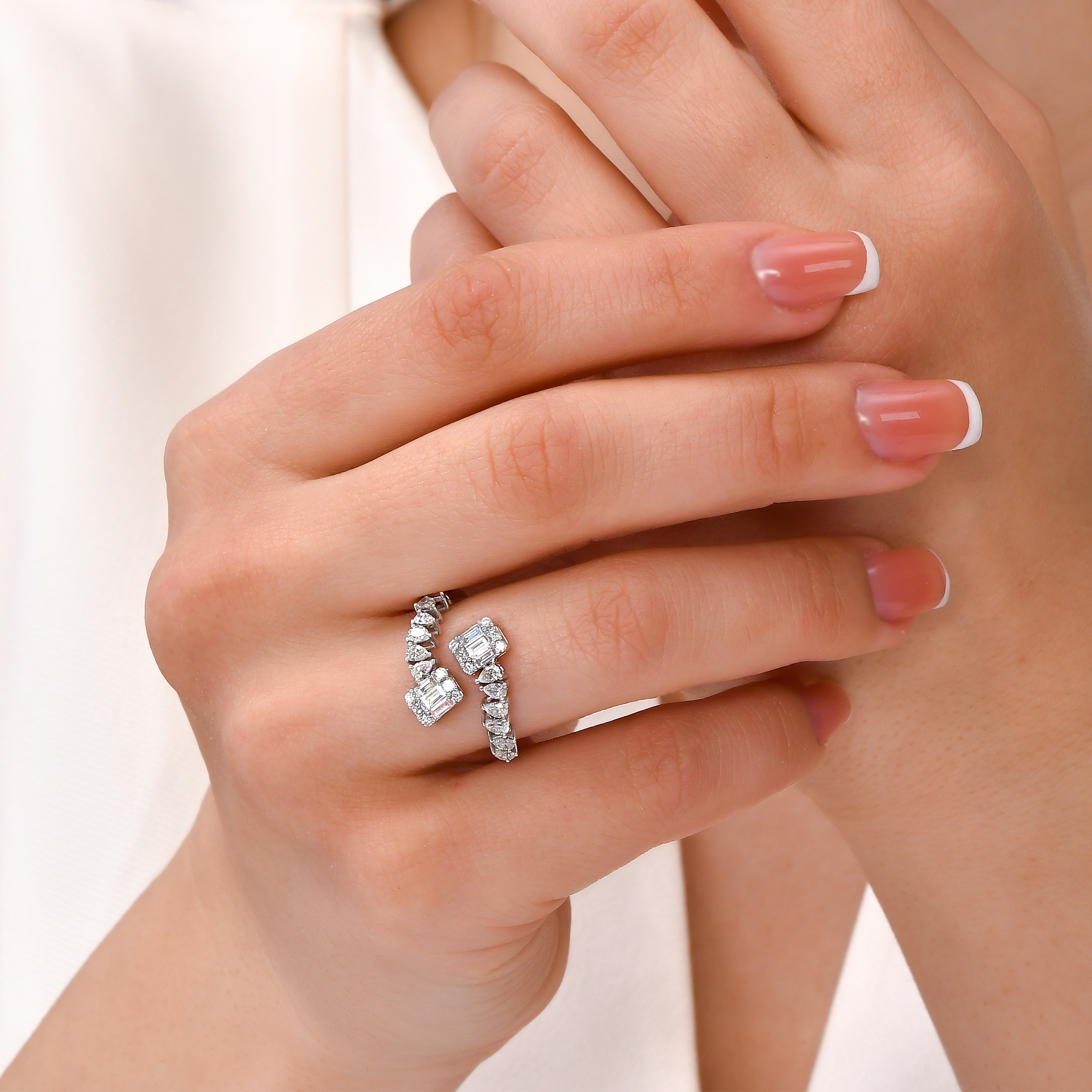 Baguette кольцo