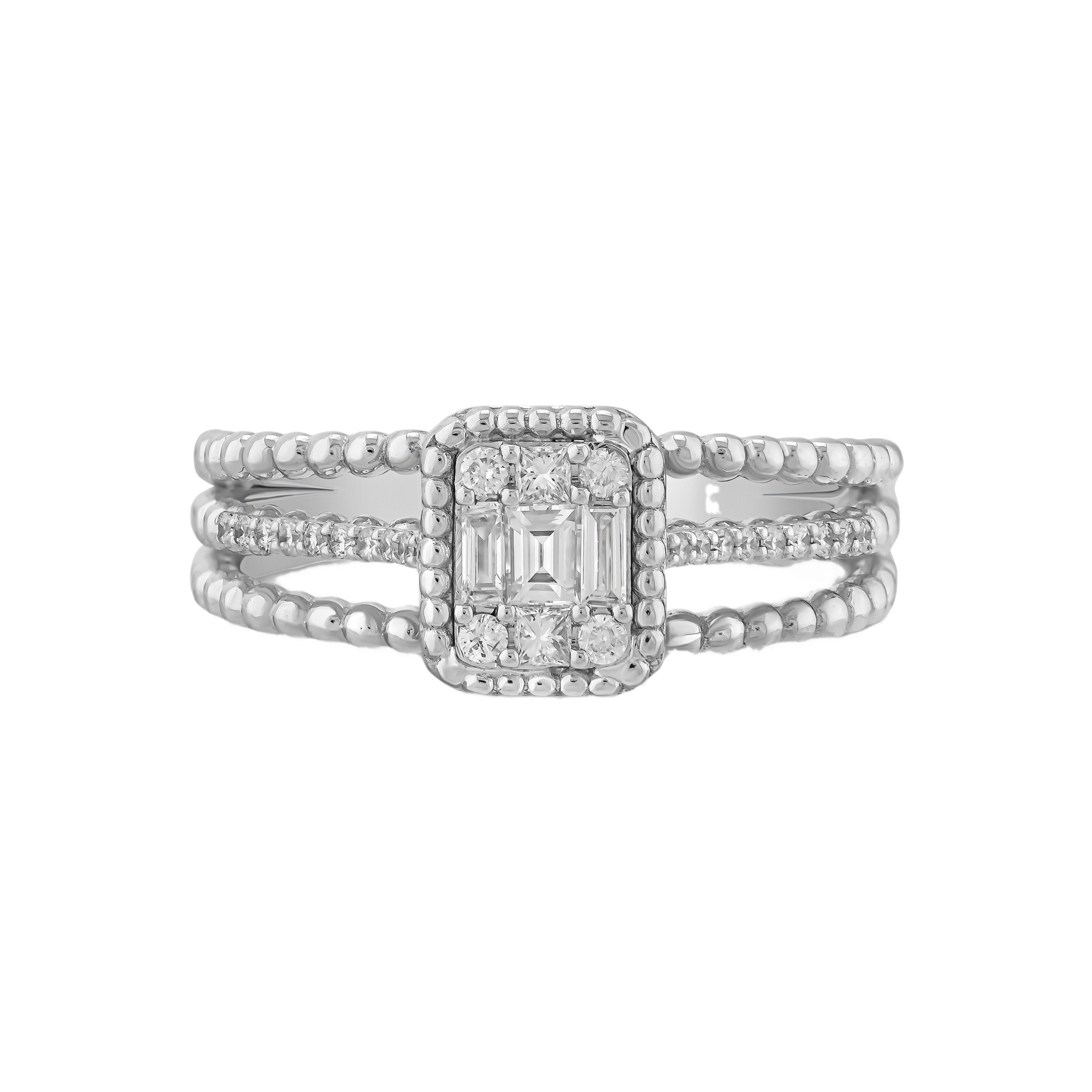 Baguette Кольцо